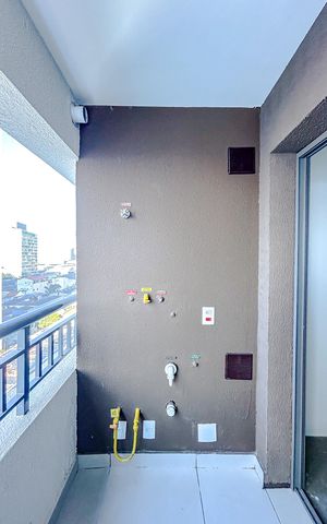 Studio à venda com 27m², 1 quarto e sem vagaVaranda
