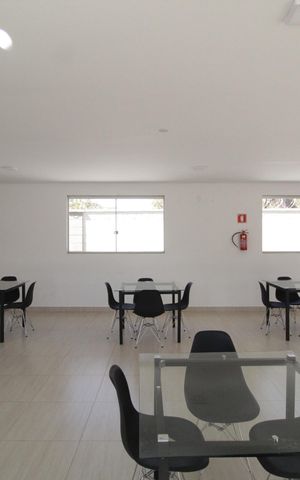 Apartamento para alugar com 50m², 2 quartos e 1 vagaÁrea comum - Salão de festas