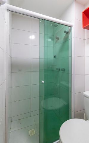 Apartamento à venda com 48m², 2 quartos e 1 vaga Apartamento à venda com 48m², 2 quartos e 1 vagaBanheiro Social