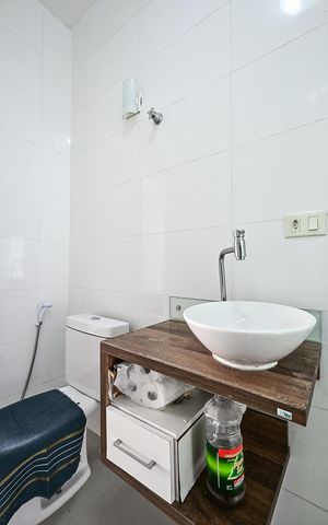 Casa de condomínio à venda com 89m², 2 quartos e 2 vagasBanheiro Suíte 