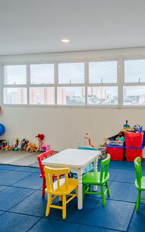 Studio à venda com 27m², 1 quarto e sem vaga Studio à venda com 27m², 1 quarto e sem vagaÁrea comum - Brinquedoteca