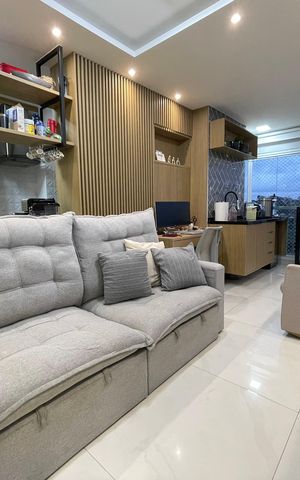 Apartamento à venda com 66m², 2 quartos e 1 vaga Apartamento à venda com 66m², 2 quartos e 1 vagaSala