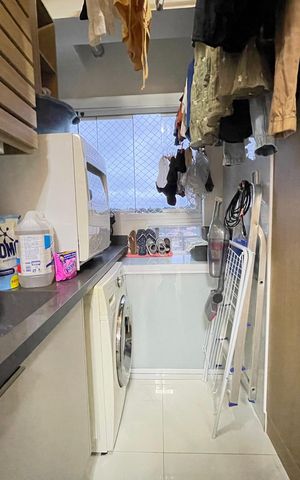 Apartamento à venda com 66m², 2 quartos e 1 vaga Apartamento à venda com 66m², 2 quartos e 1 vagaCozinha e Área de Serviço