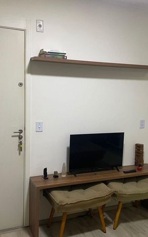 Apartamento à venda com 34m², 2 quartos e 1 vaga Apartamento à venda com 34m², 2 quartos e 1 vagaSala