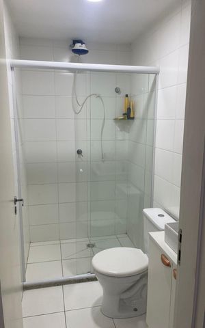 Apartamento à venda com 34m², 2 quartos e 1 vaga Apartamento à venda com 34m², 2 quartos e 1 vagaBanheiro
