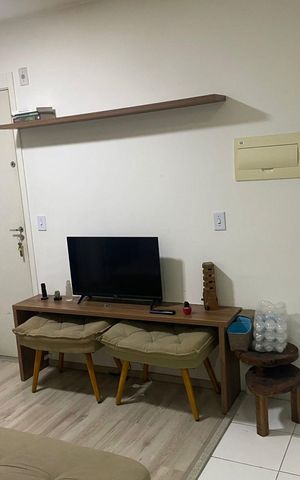 Apartamento à venda com 34m², 2 quartos e 1 vaga Apartamento à venda com 34m², 2 quartos e 1 vagaSala