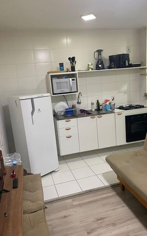 Apartamento à venda com 34m², 2 quartos e 1 vaga Apartamento à venda com 34m², 2 quartos e 1 vagaSala