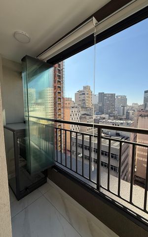 Studio à venda com 25m², 1 quarto e sem vaga
