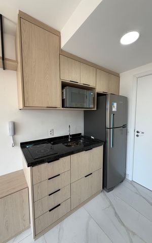 Studio à venda com 25m², 1 quarto e sem vaga