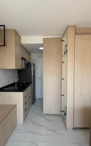 Studio à venda com 25m², 1 quarto e sem vaga