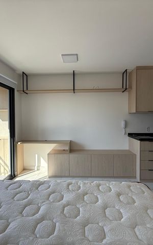 Studio à venda com 25m², 1 quarto e sem vaga