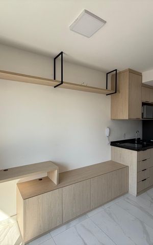 Studio à venda com 25m², 1 quarto e sem vaga