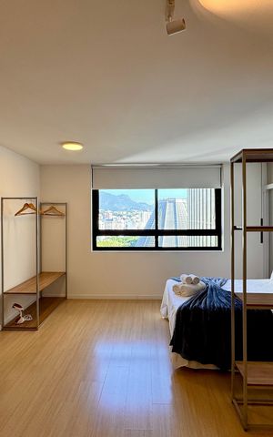 Studio à venda com 37m², 1 quarto e sem vaga