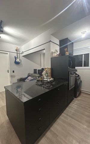 Apartamento à venda com 34m², 1 quarto e 1 vaga