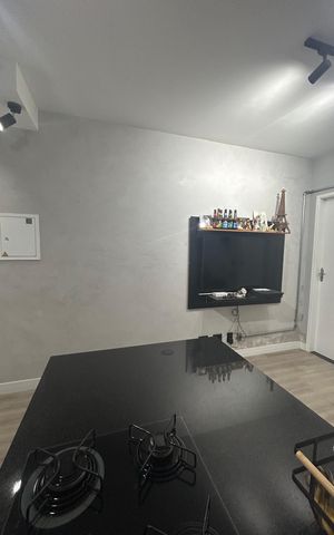 Apartamento à venda com 34m², 1 quarto e 1 vaga Apartamento à venda com 34m², 1 quarto e 1 vagaCozinha