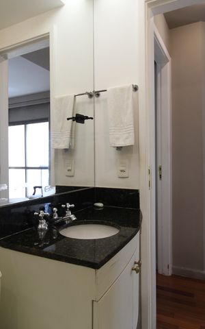 Apartamento para alugar com 52m², 1 quarto e 1 vagaBanheiro Social