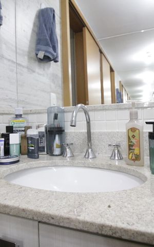Apartamento à venda com 112m², 3 quartos e 2 vagasBanheiro da Suíte 1