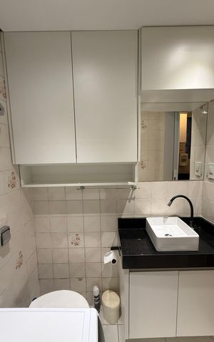 Studio à venda com 32m², 1 quarto e sem vaga
