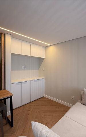 Studio à venda com 32m², 1 quarto e sem vaga