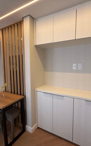 Studio à venda com 32m², 1 quarto e sem vaga