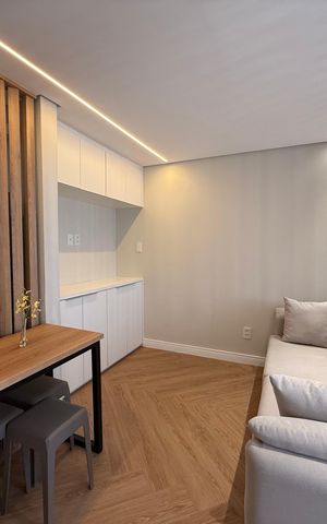 Studio à venda com 32m², 1 quarto e sem vaga