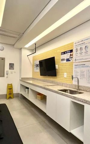 Apartamento à venda com 54m², 2 quartos e 1 vaga Apartamento à venda com 54m², 2 quartos e 1 vagaÁrea comum - Lavanderia