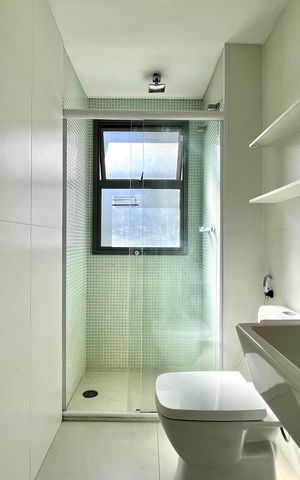 Apartamento à venda com 54m², 2 quartos e 1 vaga Apartamento à venda com 54m², 2 quartos e 1 vagaBanheiro Corredor