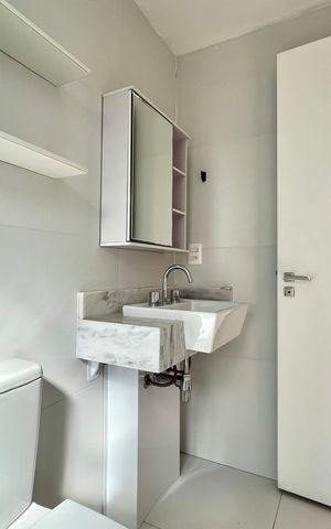Apartamento à venda com 54m², 2 quartos e 1 vaga Apartamento à venda com 54m², 2 quartos e 1 vagaBanheiro da Suíte