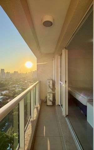 Apartamento à venda com 56m², 1 quarto e 1 vaga Apartamento à venda com 56m², 1 quarto e 1 vagaSacada