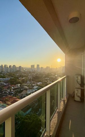 Apartamento à venda com 56m², 1 quarto e 1 vaga Apartamento à venda com 56m², 1 quarto e 1 vagaSacada