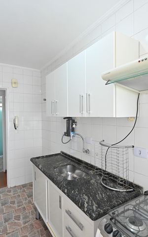 Apartamento para alugar com 47m², 1 quarto e sem vagaCozinha