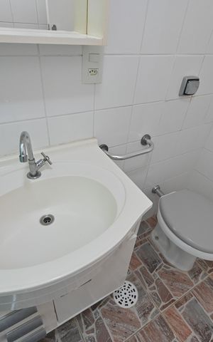 Apartamento para alugar com 47m², 1 quarto e sem vagaBanheiro Social
