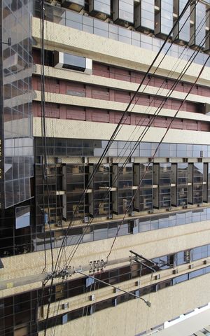 Apartamento à venda com 35m², 1 quarto e 1 vagaFachada do Prédio