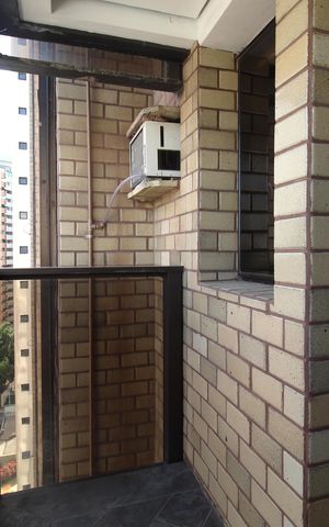 Apartamento à venda com 35m², 1 quarto e 1 vagaVaranda
