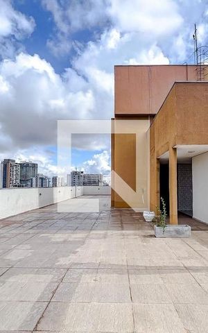 Studio para alugar com 36m², 1 quarto e sem vaga Studio para alugar com 36m², 1 quarto e sem vagaTerraço