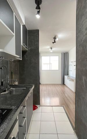 Apartamento à venda com 38m², 2 quartos e sem vaga Apartamento à venda com 38m², 2 quartos e sem vagaCozinha e Área de Serviço