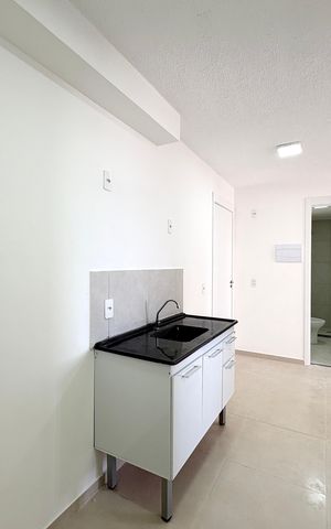 Apartamento para alugar com 36m², 2 quartos e sem vaga Apartamento para alugar com 36m², 2 quartos e sem vagaÁrea de Serviço