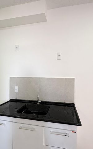 Apartamento para alugar com 36m², 2 quartos e sem vaga Apartamento para alugar com 36m², 2 quartos e sem vagaCozinha