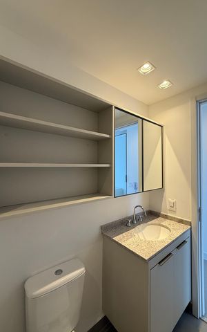 Studio para alugar com 37m², 1 quarto e 1 vaga