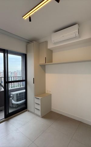 Studio para alugar com 37m², 1 quarto e 1 vaga