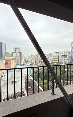 Studio para alugar com 37m², 1 quarto e 1 vaga