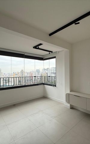 Studio para alugar com 37m², 1 quarto e 1 vaga