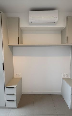 Studio para alugar com 37m², 1 quarto e 1 vaga