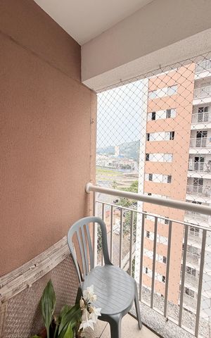 Apartamento à venda com 61m², 3 quartos e 1 vagaSacada
