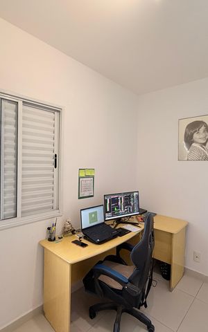 Apartamento à venda com 61m², 3 quartos e 1 vagaQuarto 3