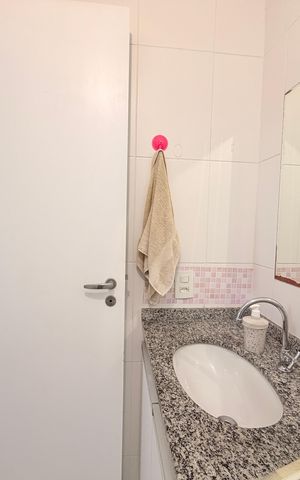 Apartamento à venda com 61m², 3 quartos e 1 vagaBanheiro da Suíte