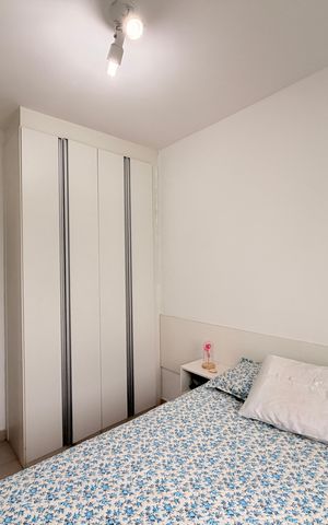 Apartamento à venda com 61m², 3 quartos e 1 vagaQuarto 2 - Suíte