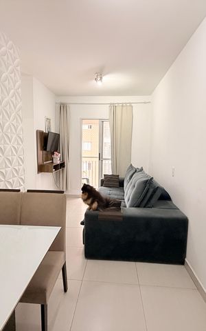Apartamento à venda com 61m², 3 quartos e 1 vagaSala