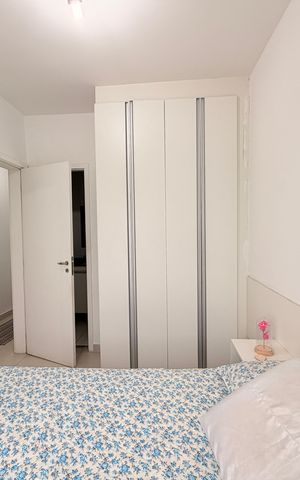 Apartamento à venda com 61m², 3 quartos e 1 vagaQuarto 2 - Suíte