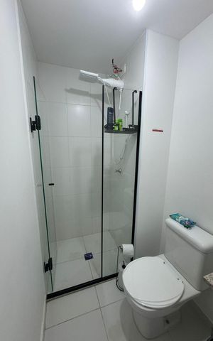 Apartamento à venda com 25m², 1 quarto e sem vaga Apartamento à venda com 25m², 1 quarto e sem vagaBanheiro